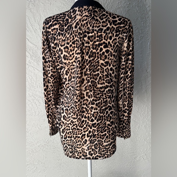 MNK Atelier Blouse Tan Brown  Size M - Picture 7 of 10